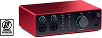 Focusrite Scarlett 4i4 4th Gen USB Audio Interface