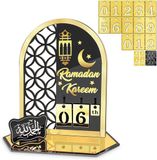 Famanu – Mubarak adventskalender - doe-het-zelf - Mubarak decoratie - acryl aftelkalender - countdown - geschenkornamenten voor