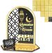 Famanu – Mubarak adventskalender - doe-het-zelf - Mubarak decoratie - acryl aftelkalender - countdown - geschenkornamenten voor