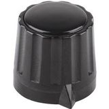Mentor 330.4 Bouton rotatif Avec pointeur Noir (Ø x h) 11.5 mm x 13 mm 1 pièce(s)