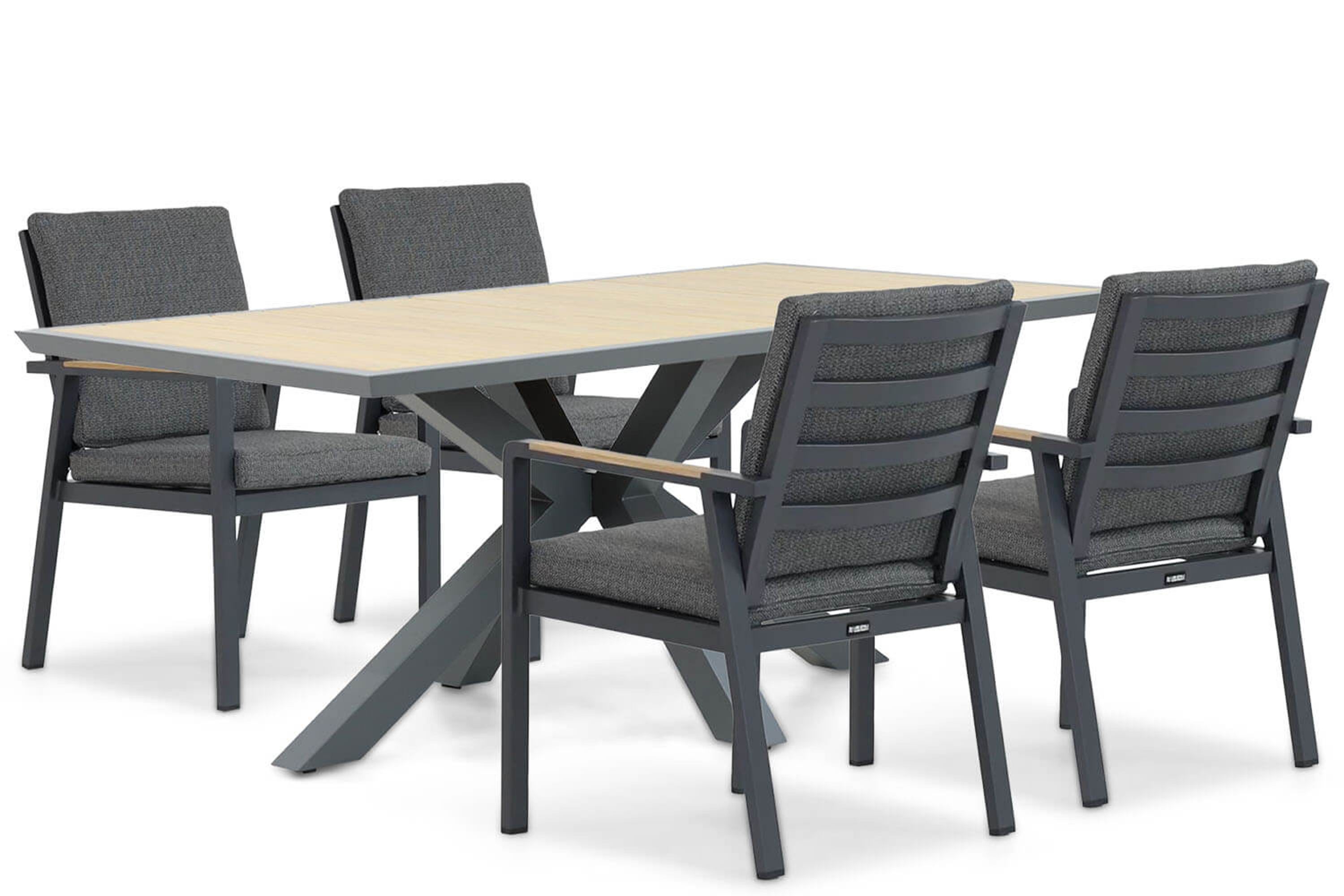 Lifestyle Garden Furniture Lifestyle Lifestyle Marseille/Palermo 181 cm dining tuinset 5-delig