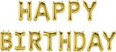 Merkloos / Sans marque PaperDreams Foil balloon kit - Happy birthday
