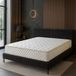 Calme Matelas 160x200 Mousse Haute Résilience Densité 35 Kg/m3 - Hauteur 21 Cm - Soutien Souple + Oreiller À Mémoire De Forme + Protège Matelas Offert