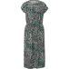 s.Oliver Robe mi-longue en coton mélangé coupe ample pour femme