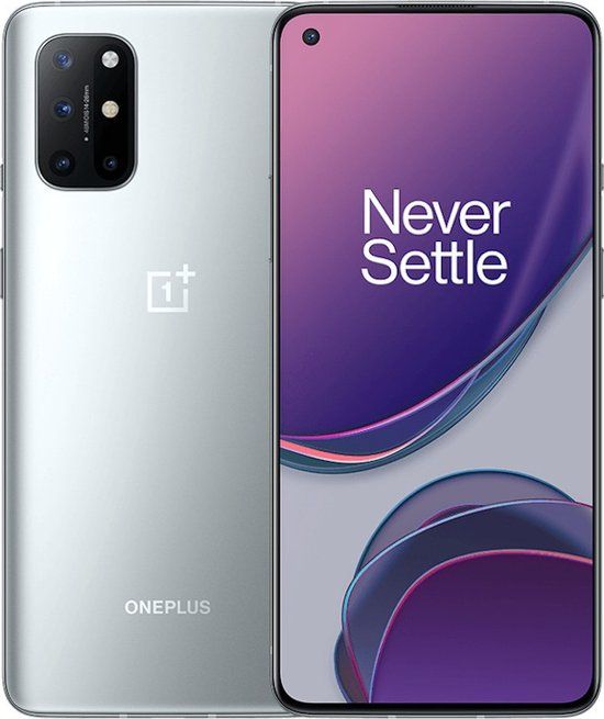 OnePlus 8T - 5G Smartphone - 128GB - Lunar Silver