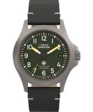 Timex Expedition North Field Post TW2W78100 Horloge - Leer - Zwart - Ø 38 mm