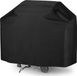 Unyqoos® Housse de grill, 420D Oxford, imperméable, résistant aux UV, noir, 147 x 61 x 117 cm