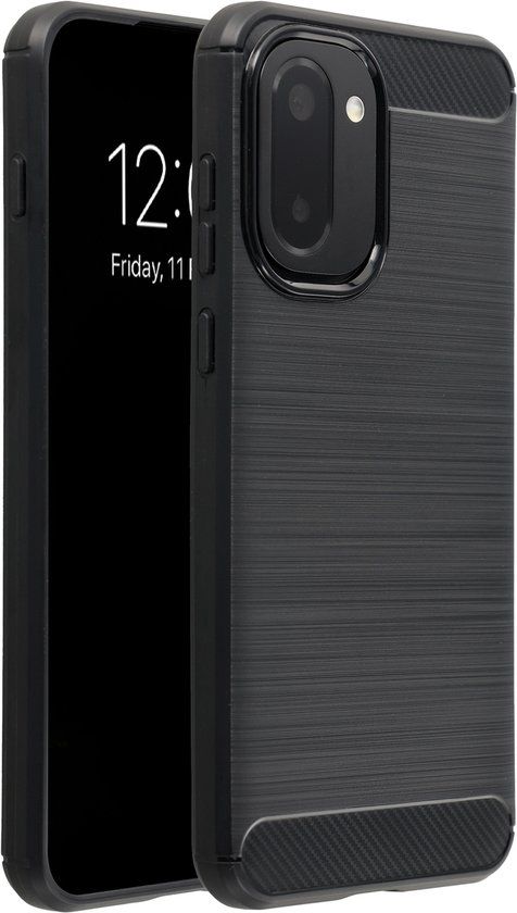 imoshion Brushed Backcover - Zwart - Geschikt voor OnePlus 15R