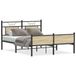 VidaXL Bedframe Sonoma Eikenhout 140x200 cm