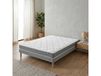 Matelas mousse 25kg/m3 H16 sommier en kit 140x190 gris