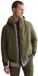 SCOTCH & SODA Hooded softshell padded jacket Olive Night L