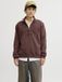 JACK&JONES JORBLEECKER BRANDING SWEAT HIGH NECK BF Heren Sweaters M Deep Mahogany