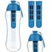 Dafi - Waterfilterfles - 0,7 Liter - BPA Vrij - Inclusief 2 Filters (300L) - Sportdop - Blauw