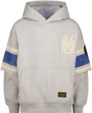 Vingino Nimo Jongens Sweater Lange Mouw Katoen 176 Fearless Grey Melee