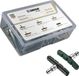 Union BS-460 V-brake remblok 75 mm (symetrisch stift). Per 25 paar, voor E-Bike