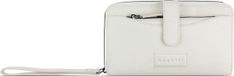 bugatti Elsa Zip Wallet White Crème