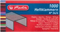 Herlitz 8760613 nietjes nummer 10 verzinkt, 1000 stuks, metaal