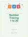 Number Tracing for Kids: Learn to Write & Count Numbers 1 to 20 – Handwriting Practice Workbook for Ages 3–5