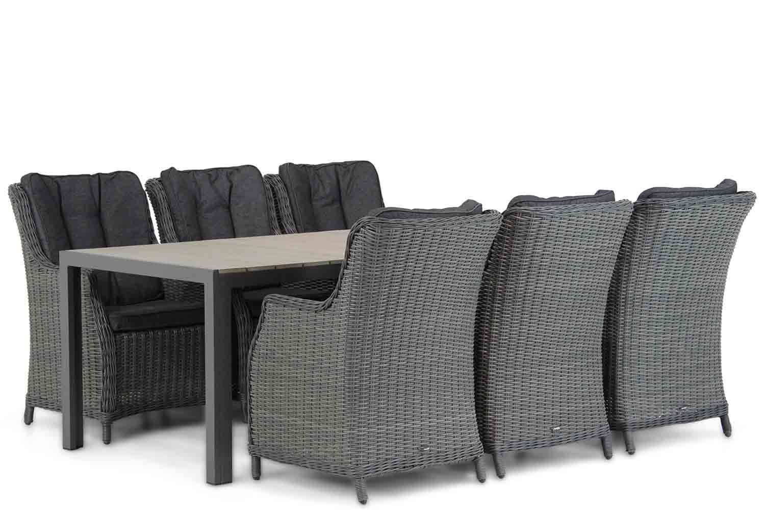 Garden Collections Buckingham/Young 217 cm dining tuinset 7-delig - 7423603983953