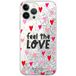 ERT GROUP Babaco Beschermhoes voor Apple iPhone XS Max Origineel en officieel gelicentieerd product, motief Feel The Love 001, met glittereffect