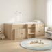 vidaXL Loft Bed Frame met Kast 3 st Sonoma Eiken Bewerkt hout