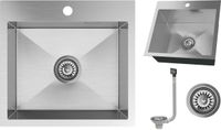 Granitan Silvo48 Spoelbak Keuken RVS
