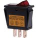 HP Autozubehör 28327 Interrupteur à bascule pour voiture 12 V/DC 1 pièce(s)