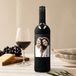 YourSurprise Belvy Bouteille de vin rouge - Étiquette personnalisée