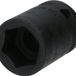 BRILLIANT TOOLS 1/2" douille à choc hexagonale 18 mm courte - BT022641