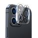 Hat Prince Protection d'appareil photo en verre trempé pour iPhone 14 Pro/14 Pro Max - Clair / Noir