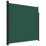 VidaXL Windscherm uittrekbaar 200x500 cm donkergroen