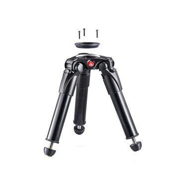 Manfrotto MVT535HH Tripod for Digital/Film Cameras, 3 Legs, Black, Aluminum, 20kg Capacity, 11.6cm-24.3cm Height, 1.2kg Weight