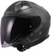 LS2 OF603 Infinity II Matt Carbon-06 Jet Helm - Zwart