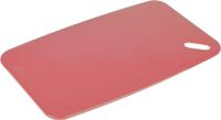 Excellent Houseware Planche à découper - rouge - Plastique - 30 x 20 cm