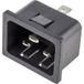 RS Pro Connecteur IEC Mâle C20 Montage Rapide 16A Fusibles (Prix pour 1)