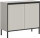 Xonox.home Ladekast Tron B/H/D: 92x83x38 cm in kasjmierlook en zwart