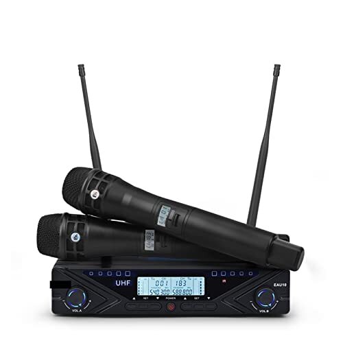 EZGA Miniaudio DJmixer Sound Board Wireless Microphone Professional