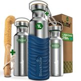 Cabane de jardin Bouteille d'eau 1 Litre Bleu