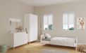 Born Lucky Tienerbed Napels Wit & Santiago Commode & Kledingkast