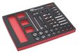 Bahco Foaminlay Fit&Go 2/3 met doppen en toebehoren 3/8" - 36-delig - FF1F2101