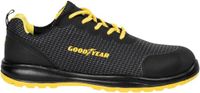 Goodyear Zwarte Ademende Veiligheidsschoenen, Veiligheid Op Het Werk, Categorie S3 - Maat 44