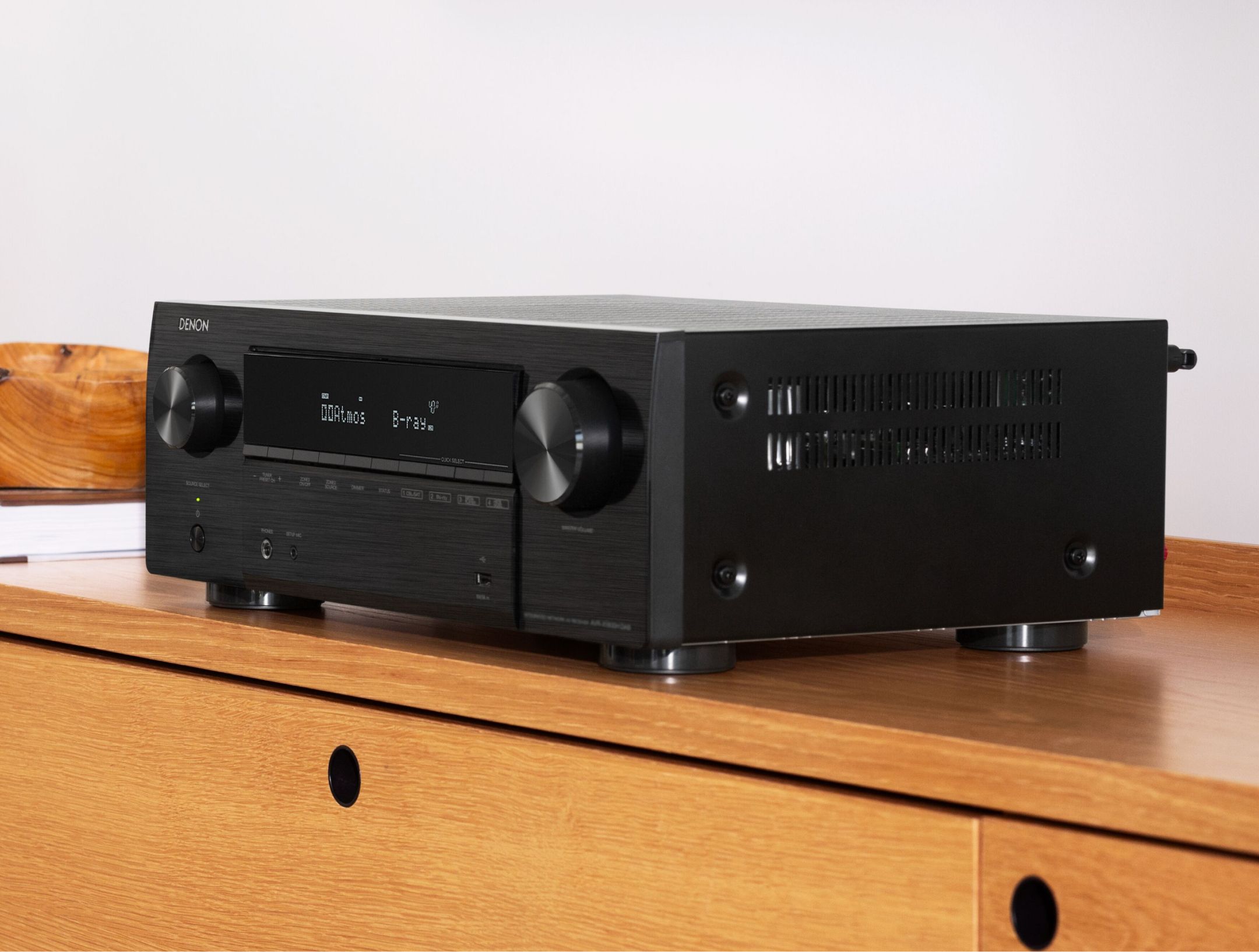 Denon AVR-X1800H AV Receiver - 7.2 kanalen, HEOS, 8K, DAB