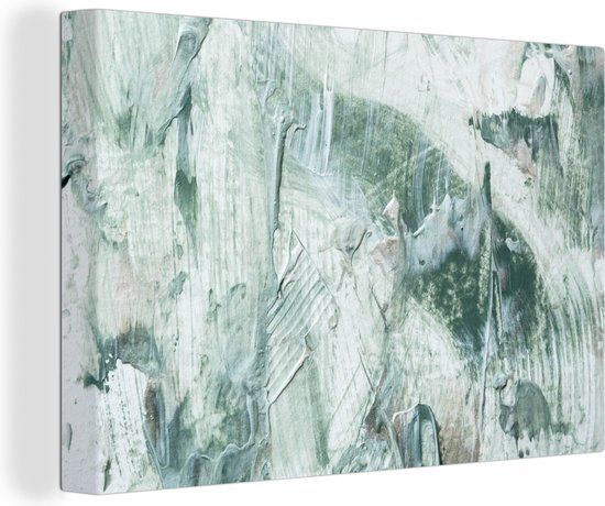 OneMillionCanvasses Canvas schilderij 140x90 cm - Abstract - Multicolor - Modern - Muurdecoratie
