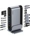 Baseus 17-in-1 USB-C Dockingstation, 4K, HDMI 2, DP 1, voor 3 monitors, 100W PD, USB 3.0, LAN, SD/TF-kaartlezer, audio-aansluiting, USB-C hub voor Windows