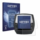 Savvies - Screenprotector voor Bosch Intuvia Active / Performance Line - Folie Beschermfolie transparant 6 Stuks