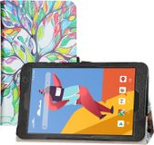 MatrixPad Housse de tablette pour MatrixPad S8/Dragon Touch Notepad Y80, 8 pouces, design coloré avec motif d'arbre