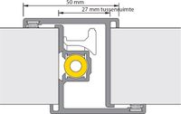 Alprokon profil de porte - 600-u20 2.20P-Prefab 2 (bi40bu)