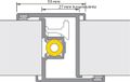 Alprokon profil de porte - 600-u20 2.20P-Prefab 2 (bi40bu)