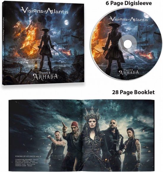 Visions Of Atlantis - Pirates II: Armada (CD)