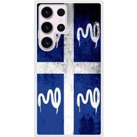 Samsung Galaxy S23 Drapeau martinique Verstevigd hoesje met sublimatie bedrukking